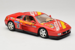Ferrari 348 TB #5 Monroe Rot 1989 Bburago 1:18 3039-M1 Druckguss — Bild 6 von 8