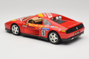 Ferrari 348 TB #5 Monroe Rot 1989 Bburago 1:18 3039-M1 Druckguss — Bild 7 von 8