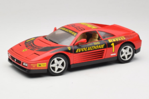 Ferrari 348 ts Evoluzione #1 Rot Mira 1:18 6112 Druckguss