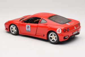 Ferrari 360 Modena Bevro International #4 Limitierte Auflage 111 Stück Rot Bburago 1:18 3358-P1 Druckguss — Bild 7 von 8