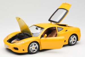 Ferrari 360 Modena Gelb Bburago 1:18 3368 Druckguss — Bild 2 von 8
