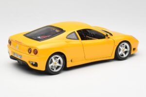 Ferrari 360 Modena Gelb Bburago 1:18 3368 Druckguss — Bild 3 von 8