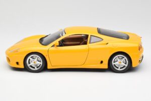 Ferrari 360 Modena Gelb Bburago 1:18 3368 Druckguss — Bild 4 von 8
