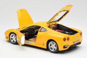 Ferrari 360 Modena Gelb Bburago 1:18 3368 Druckguss — Bild 5 von 8