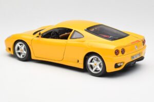 Ferrari 360 Modena Gelb Bburago 1:18 3368 Druckguss — Bild 7 von 8