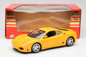 Ferrari 360 Modena Gelb Bburago 1:18 3368 Druckguss — Bild 8 von 8