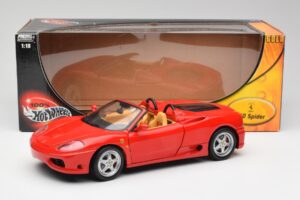 Ferrari 360 Spider Rot Hot Wheels 1:18 57310 Druckguss — Bild 8 von 8