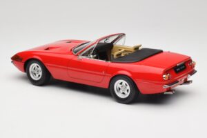 Ferrari 365 GTB/4 Daytona Spyder Series II Rosso Dino KK-Scale 1:18 KKDC180621 Druckguss — Bild 5 von 6