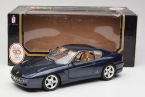Ferrari 456 GT Blau Bburago 1:18 3036 Druckguss — Bild 2 von 8