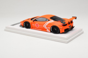 Ferrari 458 Liberty Walk LB-Silhouette WORKS GT Orange IVY 1:18 REMC002 Resin — Bild 5 von 6