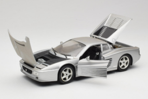 Ferrari 512 TR Silber Mira 1:18 6178-B1 Druckguss — Bild 2 von 8