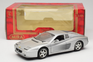 Ferrari 512 TR Silber Mira 1:18 6178-B1 Druckguss — Bild 8 von 8