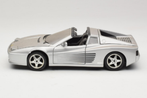Ferrari 512TR Targa Silber Mira 1:18 6175 Druckguss — Bild 4 von 8