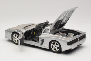 Ferrari 512TR Targa Silber Mira 1:18 6175 Druckguss — Bild 5 von 8