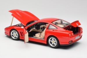 Ferrari 550 Maranello Rot Bburago 1:18 3064 Druckguss — Bild 5 von 8