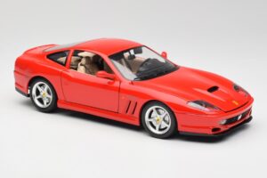 Ferrari 550 Maranello Rot Bburago 1:18 3064 Druckguss — Bild 6 von 8