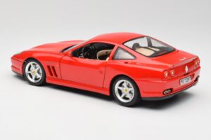 Ferrari 550 Maranello Rot Bburago 1:18 3064 Druckguss — Bild 7 von 8