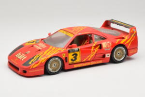 Ferrari F40 #3 F. Kroymans Ferrari Imports Kroymans BBS Wheels Rot 1987 Bburago 1:18 3032-H1 Druckguss