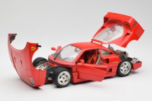 Ferrari F40 Rot Bburago 1:18 3032 Druckguss — Bild 2 von 8