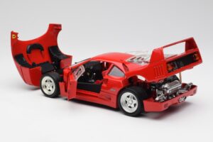 Ferrari F40 Rot Hot Wheels 1:18 23911 Druckguss — Bild 5 von 8