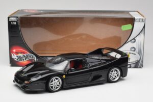 Ferrari F50 Schwarz Hot Wheels 1:18 23910 Druckguss — Bild 8 von 8