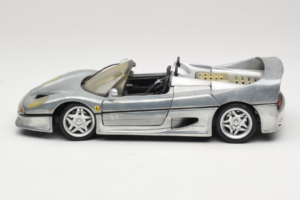 Ferrari F50 Cabriolet Chrome Silver Limitierte Auflage Hot Wheels 1:18 25741 Druckguss — Bild 4 von 8