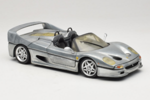 Ferrari F50 Cabriolet Chrome Silver Limitierte Auflage Hot Wheels 1:18 25741 Druckguss — Bild 6 von 8