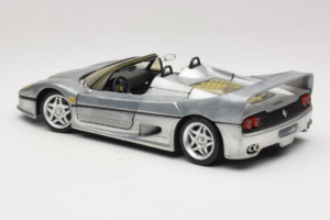 Ferrari F50 Cabriolet Chrome Silver Limitierte Auflage Hot Wheels 1:18 25741 Druckguss — Bild 7 von 8