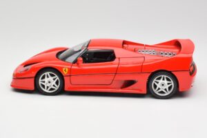 Ferrari F50 Hardtop Rot Bburago 1:18 3362 Druckguss — Bild 4 von 8