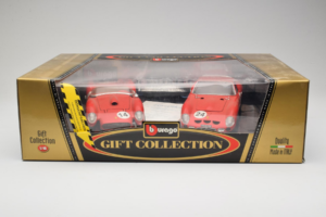 Ferrari Gift Set 250 Testa Rossa & 250 GTO Rot Bburago 1:18 GC002 Druckguss — Bild 2 von 2