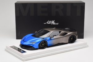 Ferrari SF90 Novitec Blue Grey Metallic IVY 1:18 REMC029 Resin — Bild 7 von 7