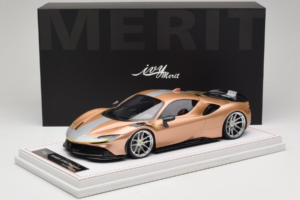 Ferrari SF90 Novitec Gold Silber Streifen IVY 1:18 REMC028 Resin — Bild 7 von 7