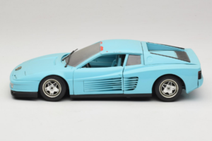 Ferrari Testarossa Borsenmodell 1997 Limitierte Auflage Blau Bburago 1:18 B002 Druckguss — Bild 4 von 8