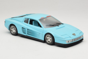 Ferrari Testarossa Borsenmodell 1997 Limitierte Auflage Blau Bburago 1:18 B002 Druckguss — Bild 6 von 8