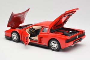 Ferrari Testarossa Rot Bburago 1:18 3019 Druckguss — Bild 5 von 8