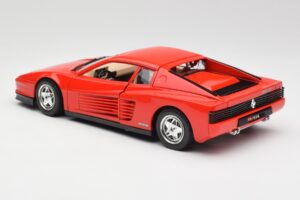 Ferrari Testarossa Rot Bburago 1:18 3019 Druckguss — Bild 7 von 8