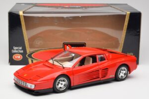 Ferrari Testarossa Rot Bburago 1:18 3019 Druckguss — Bild 8 von 8
