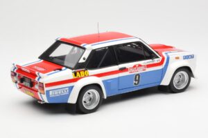 Fiat 131 Abarth Fiat France #9 J-C. Andruet / C. Delferrier Winner Rally Sanremo 1977 Kyosho 1:18 08375A Druckguss — Bild 3 von 8