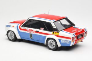 Fiat 131 Abarth Fiat France #9 J-C. Andruet / C. Delferrier Winner Rally Sanremo 1977 Kyosho 1:18 08375A Druckguss — Bild 7 von 8