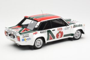 Fiat 131 Abarth #3 M. Alen / I. Kivimaki Winner Rally 1000 Lakes 1980 Kyosho 1:18 08376H Druckguss — Bild 3 von 8