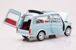 Fiat 500 Giardiniera Acquamarina Blau Norev 1:18 187742 Druckguss — Bild 2 von 7
