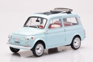 Fiat 500 Giardiniera Acquamarina Blau Norev 1:18 187742 Druckguss