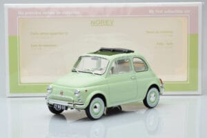Fiat 500 L Hellgrün Norev 1:18 187773 Druckguss — Bild 6 von 6