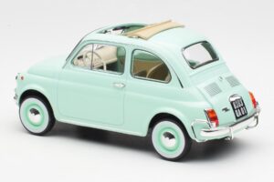 Fiat 500L Pastel Blau Norev 1:18 187777 Druckguss — Bild 5 von 6