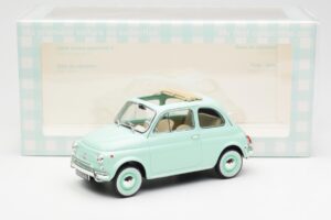 Fiat 500L Pastel Blau Norev 1:18 187777 Druckguss — Bild 6 von 6