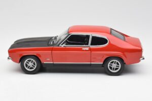 Ford Capri Mk1 2600 RS Rot Schwarz Minichamps 1:18 180089071 Druckguss — Bild 4 von 8