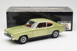 Ford Capri Mk1 Hellgrün Metallic Minichamps 1:18 18008900 Druckguss — Bild 8 von 8