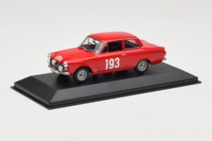 Ford Cortina Mk I #193 Rally Monte Carlo 1963 Minichamps 1:43 400638293 Druckguss — Bild 2 von 4