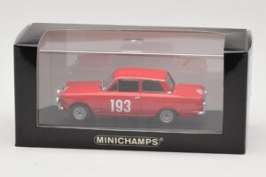Ford Cortina Mk I #193 Rally Monte Carlo 1963 Minichamps 1:43 400638293 Druckguss — Bild 4 von 4