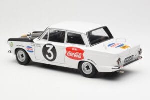 Ford Cortina Mk1 #3 P. Hughes / B. Young African Safari Rally 1964 AUTOart 1:18 86428 Druckguss — Bild 7 von 8